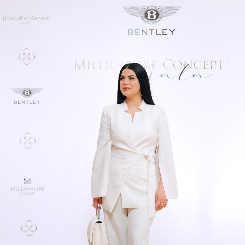 Munevver Mustafazada was honored at Millionaire Concept Magnificent Gala Night